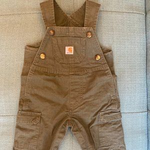 Vintage Baby Army Green Carhartt Overalls